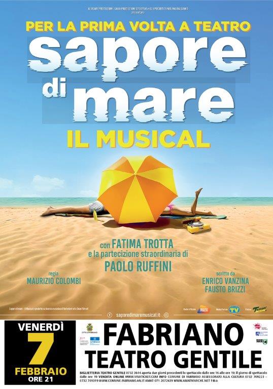 Musical &quot;Sapore di mare&quot; - venerdì 7 febbraio 2025